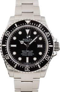 Rolex Sea-Dweller Black Dial 116600 Stainless Steel