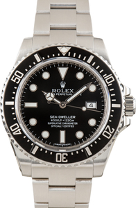 Pre-Owned Rolex Sea-Dweller Black Dial Ref 116600