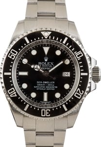 Pre-Owned Rolex Sea-Dweller 116660 Black Dial