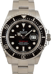 Rolex Sea-Dweller 43MM Stainless Steel, Oyster Band Black Chromalight Dial, B&P (2017)