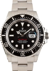 Rolex Sea-Dweller Stainless Steel 126600 Red Lettering Dial