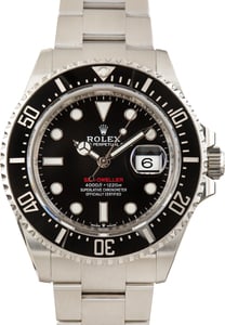 Pre-Owned Rolex Sea-Dweller Ref 126600 Helium Valve