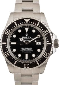 Mens Rolex Sea-Dweller 126660 Black Dial