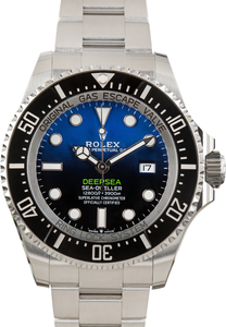 Used Rolex Sea-Dweller Ref 126660B James Cameron Deep Blue Dial