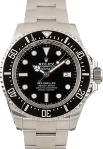 Pre-Owned Rolex Sea-Dweller Ref 126660 Gas Escape Valve