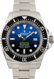 Used Blue & Black James Cameron Rolex Sea-Dweller Ref 126660B