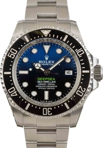 Rolex Sea-Dweller 44MM Stainless Steel, Oyster Band D-Blue James Cameron, B&P (2023)