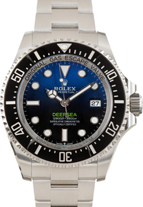 Used Rolex Sea-Dweller Deepsea Ref 136660B James Cameron D-Blue Dial