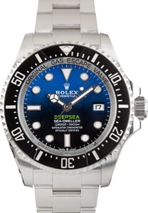 Pre-Owned Rolex Sea-Dweller Deepsea James Cameron Ref 136660B D-Blue Dial