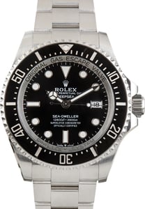 Pre-Owned Rolex Sea-Dweller Deepsea Ref 136660 Black Dial