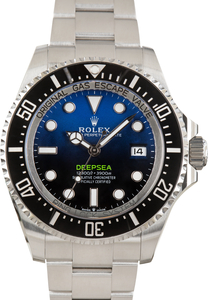 Used Rolex Sea-Dweller Deepsea Ref 136660B James Cameron D-Blue Dial