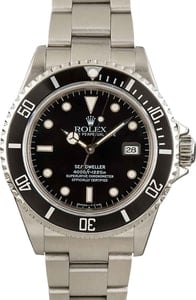 Mens Rolex Sea-Dweller Black 16600