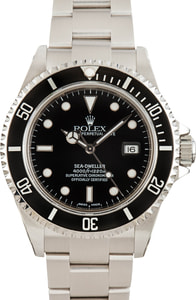 Mens Rolex Sea-Dweller Black 16600