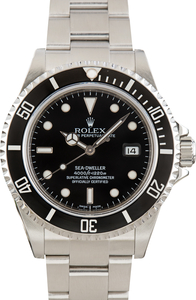 Pre-Owned Rolex Sea-Dweller Aluminum Bezel Ref 16600