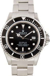 Used Rolex Sea-Dweller Stainless Steel Ref 16600