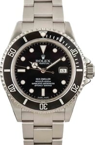 Men's Rolex Sea-Dweller 16660 Diver's Watch