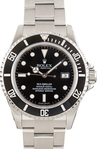 Used Rolex Sea-Dweller ref 16660 Black Dial