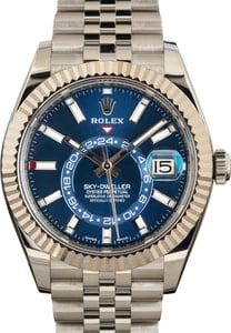 Rolex Sky-Dweller Blue Dial 326934 Jubilee Band