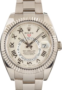 Used Rolex Sky-Dweller Ref 326939 Ivory Roman Dial