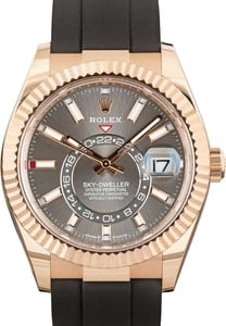 Men's Rolex Sky-Dweller ref 336235 Slate Dial