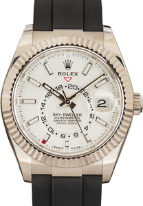 Pre-Owned Rolex Sky-Dweller Ref 336239 Intense White Dial