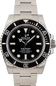 Pre-Owned Rolex Submariner 114060 Stainless Steel