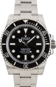 Rolex Submariner 114060 Ceramic No Date