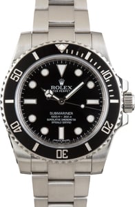 Pre-Owned Rolex Submariner Stainless Steel Ref 114060