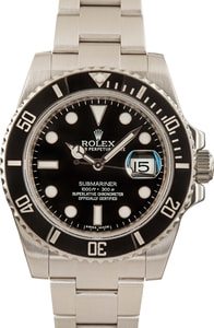 Pre-Owned Rolex Submariner 116610 Stainless Steel