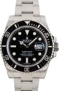 Pre-Owned Rolex Submariner 116610 Stainless Steel