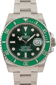 Rolex Submariner 116610LV Green Ceramic 'Hulk' Bezel