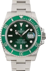 Rolex Submariner 116610LV Green Hulk