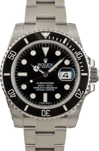 Used Rolex Submariner 116610 Black Dial