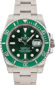 Rolex Submariner 116610LV Green