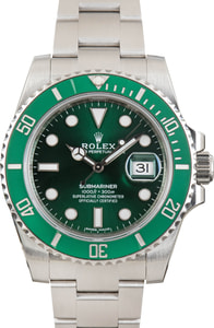 Men's Rolex Submariner Hulk 116610LV Steel Oyster