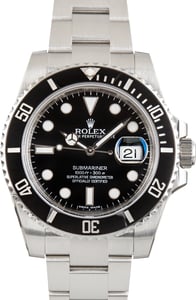 Rolex Submariner Used Stainless Steel Rolex Submariner Ref 116610 Ceramic Bezel