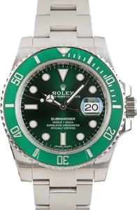 Used Rolex Submariner Green Hulk 116610LV