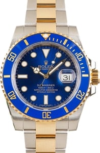 Men's Rolex Ceramic Submariner 116613 Blue