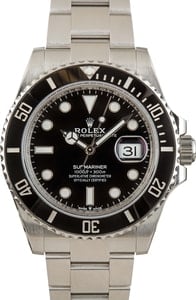 Rolex Submariner 41MM Stainless Steel, Oyster Band Black Chromalight Dial, B&P (2021)