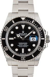 Used Rolex Submariner Stainless Steel 126610 Black Dial