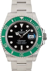 Rolex Submariner ref 126610 Green Starbucks