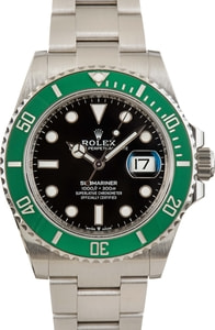 Rolex Submariner 41MM Stainless Steel Starbucks Green Ceramic Bezel, B&P (2023)