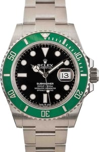 Rolex Submariner Date 126610lv Green Ceramic Bezel