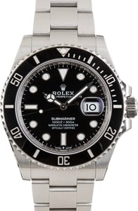 Rolex Submariner 126610 Black Dial & Ceramic Bezel