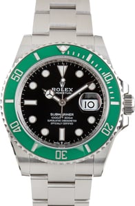 Used Rolex Submariner Date Starbucks Ref 126610LV Stainless Steel