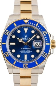 Rolex Submariner Steel & Yellow Gold Ref 126613 Bluesy