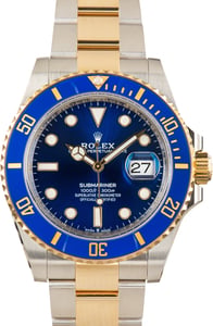 Pre-Owned Blue Dial Rolex Submariner ref 126613LB