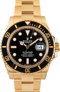 Pre-Owned Rolex Submariner Ref 126618LN Black Dial
