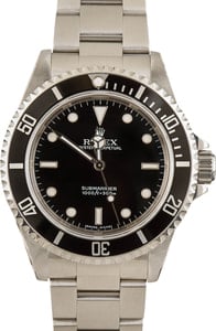 Rolex Submariner 40MM Stainless Steel, Black Dial Oyster Bracelet, Rolex Papers (2007)
