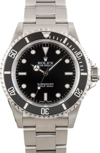 Rolex Submariner Ref 14060M Black Dial